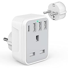 European travel adaptor for sale  Delivered anywhere in UK