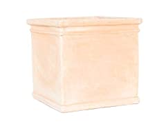 XL Large English Garden Square Terracotta Pot Planter, used for sale  Delivered anywhere in UK