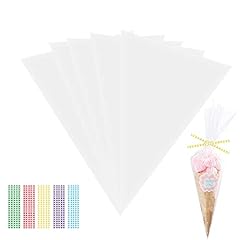 100pcs clear cone for sale  Delivered anywhere in UK