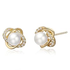 Pearl stud earrings for sale  Delivered anywhere in USA 