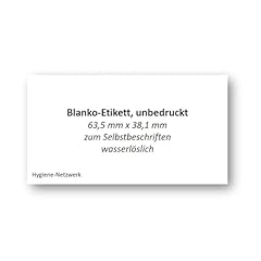 Wasserlösliche etiketten blan gebraucht kaufen  Wird an jeden Ort in Deutschland