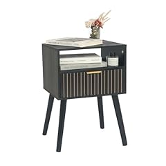 Maxsmeo black nightstand for sale  Delivered anywhere in USA 