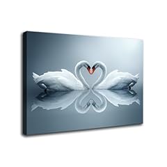 Modern swan wall for sale  Delivered anywhere in USA 