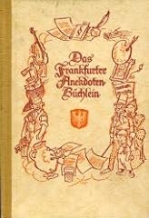 Frankfurter anekdoten büchlei gebraucht kaufen  Wird an jeden Ort in Deutschland