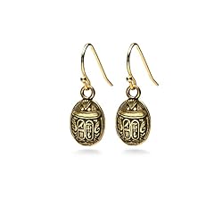 Mini scarab earrings for sale  Delivered anywhere in USA 