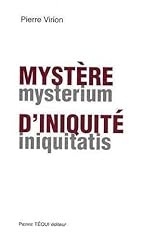 Mysterium iniquitatis mystere d'occasion  Livré partout en France