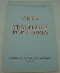 Arts traditions populaires. d'occasion  Livré partout en France