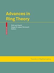 Advances ring theory d'occasion  Livré partout en France