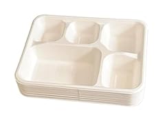 Compartment bagasse dinner for sale  Delivered anywhere in UK