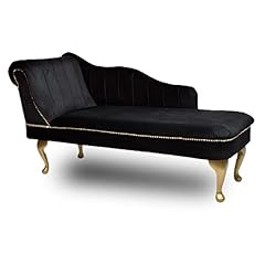 Velvet chaise longue for sale  Delivered anywhere in UK