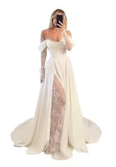 Ivory shoulder satin for sale  Delivered anywhere in USA 