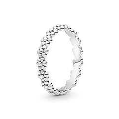 Used, Pandora Women Silver Piercing Ring - 191035-54 for sale  Delivered anywhere in UK