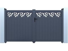 Portail aluminium semi d'occasion  Livré partout en France