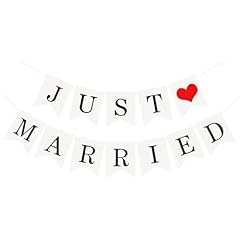 Bhsttnixp married decorations for sale  Delivered anywhere in UK