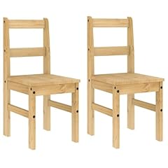 Vidaxl lot chaises d'occasion  Livré partout en France