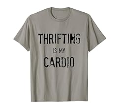 Thrifting cardio shirt for sale  Delivered anywhere in USA 