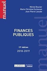 Finances publiques usato  Spedito ovunque in Italia 