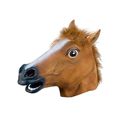 Maschera testa cavallo usato  Spedito ovunque in Italia 