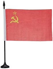 Flag ussr table for sale  Delivered anywhere in USA 