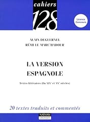 Version espagnole textes d'occasion  Livré partout en France