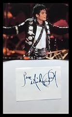 Michael jackson autograph for sale  Delivered anywhere in USA 