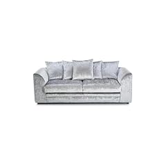 Crush velvet settee for sale  Delivered anywhere in UK