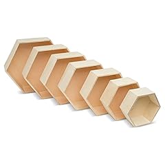 Woodpeckers wooden hexagon for sale  Delivered anywhere in USA 
