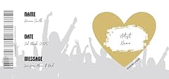 Concert scratch card for sale  Delivered anywhere in UK