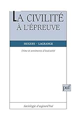 Civilité épreuve crime d'occasion  Livré partout en France