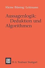 Aussagenlogik deduktion algori gebraucht kaufen  Wird an jeden Ort in Deutschland