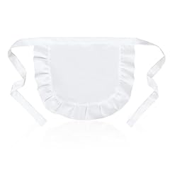 Xdealcozyxc white aprons for sale  Delivered anywhere in UK