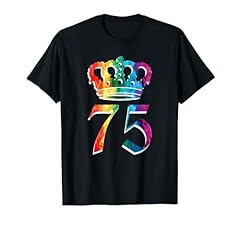 Crown 75th birthday for sale  Delivered anywhere in USA 