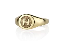 Classic gold initial for sale  Delivered anywhere in UK