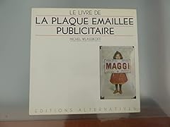 Livre plaque émaillée d'occasion  Livré partout en France