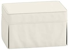 Cotton ottoman slipcover for sale  Delivered anywhere in USA 