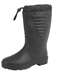 Black fishing wellies for sale  Delivered anywhere in UK