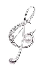 Silver treble clef for sale  Delivered anywhere in UK