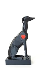 Printed black greyhound for sale  Delivered anywhere in UK