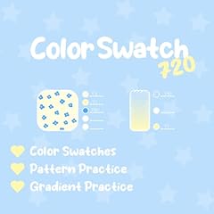 Color swatch 720 for sale  Delivered anywhere in UK