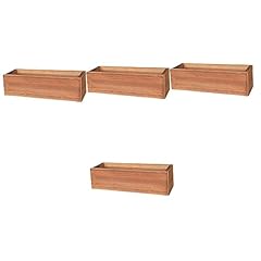 Lioobo 4pcs wood for sale  Delivered anywhere in USA 