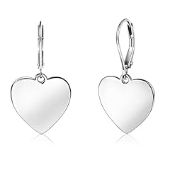 Sterling silver heart for sale  Delivered anywhere in USA 