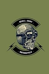 Skull army motorcycle for sale  Delivered anywhere in UK