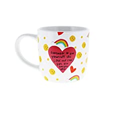 Happy News Ceramic Mug by Emily Coxhead | 300ml Mug for sale  Delivered anywhere in UK