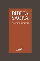 Biblia sacra usato  Spedito ovunque in Italia 