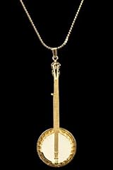 Banjo necklace gold for sale  Delivered anywhere in USA 