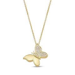 Jewelili butterfly pendant for sale  Delivered anywhere in USA 