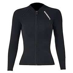 Wetsuit Top for Women, 2MM Neoprene Wetsuits Jacket, used for sale  Delivered anywhere in UK