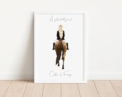 Personalised horse rider for sale  Delivered anywhere in UK
