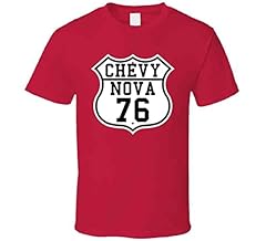 Used, Highway Route 1976 Chevy Nova Classic Car T Shirt 4XL for sale  Delivered anywhere in USA 