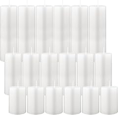 Pcs pillar candles for sale  Delivered anywhere in UK